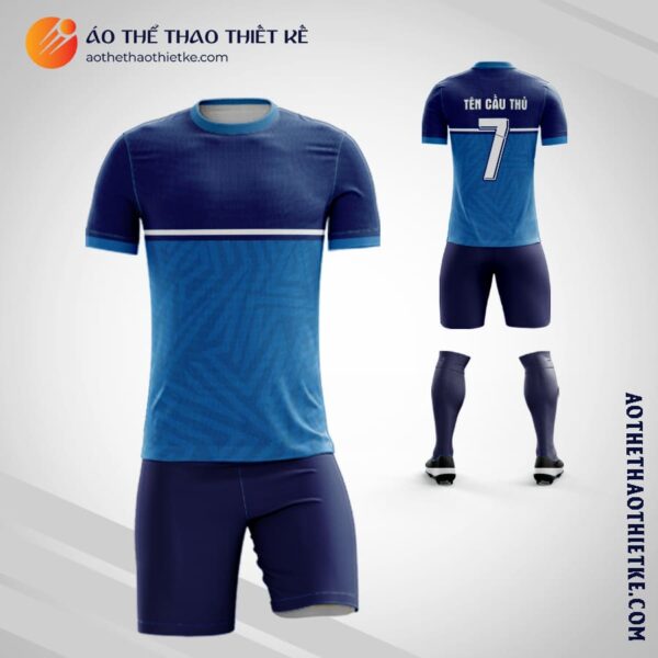 Mẫu Áo đấu câu lạc bộ bóng đá Napoli FC 2021 2022 tự thiết kế V2050