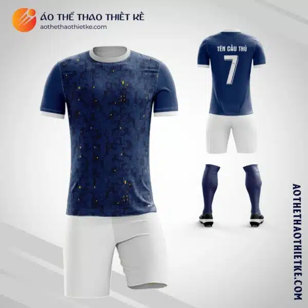 Mẫu Áo đấu câu lạc bộ bóng đá Olympique Marsella 2020 2021 tự thiết kế V2055