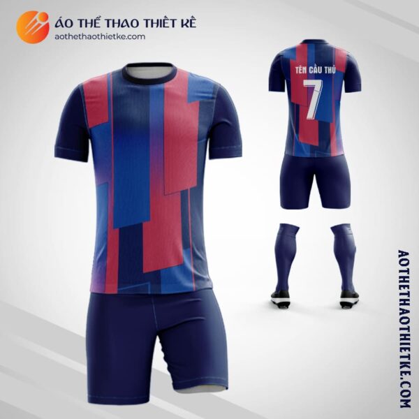 Mẫu áo đá Câu lạc bộ bóng đá Barcelona Fc Entrenamiento thiết kế V2111