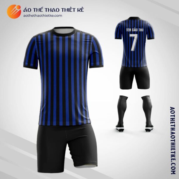 Mẫu áo đá banh Câu lạc bộ Atalanta Bergamo 2021 2022 thiết kế V2139
