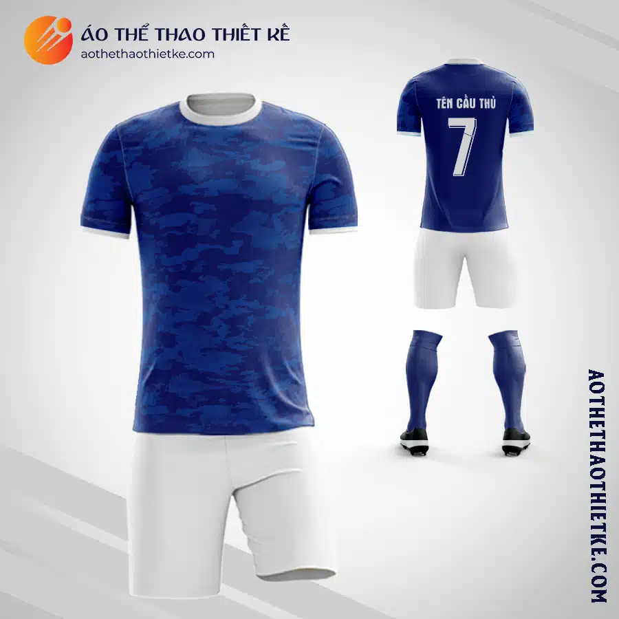 Mẫu áo đá banh Câu lạc bộ Leicester City 2021 2022 thiết kế V2140