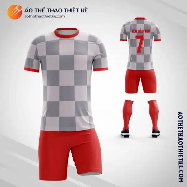 Mẫu áo đá bóng Câu lạc bộ Necaxa 2021 2022 thiết kế V2121