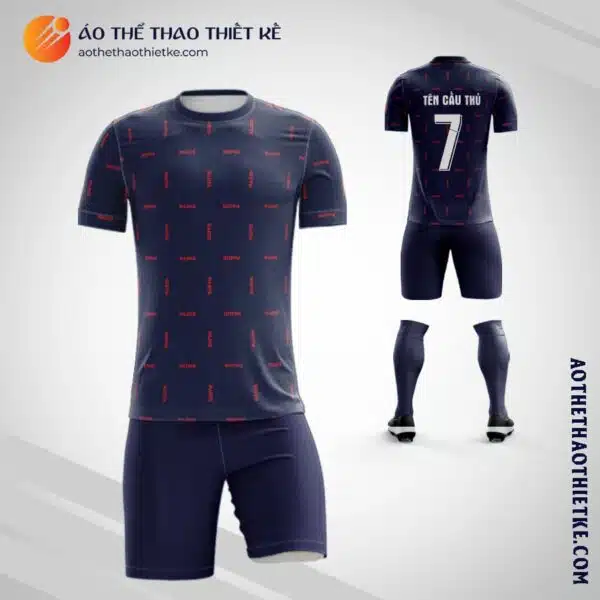 Mẫu áo đá bóng câu lạc bộ Paris Saint Germaint Entrenamiento tự thiết kế đẹp V2129