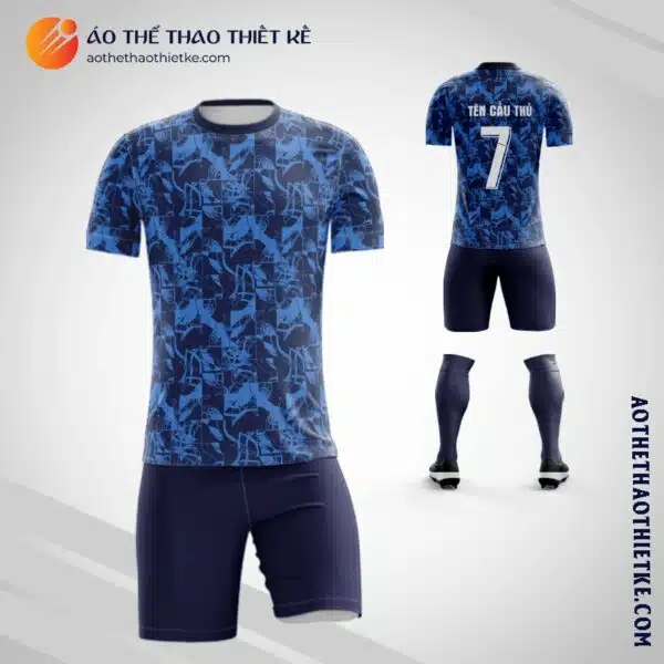 Mẫu áo đá bóng câu lạc bộ Tottenham Entrenamiento 2021 2022 tự thiết kế đẹp V2127