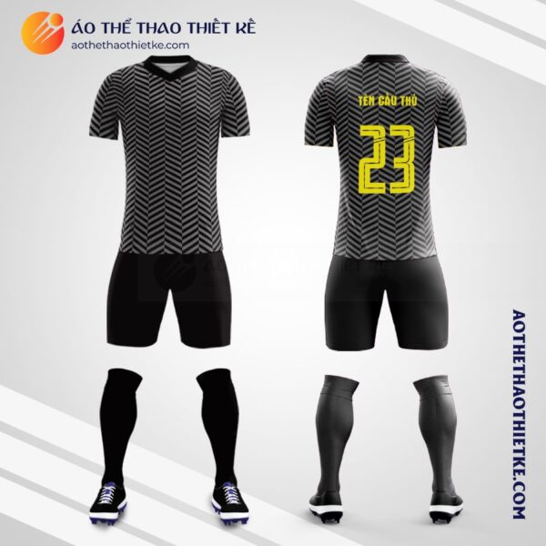 Mẫu áo đấu bóng đá Borussia Dortmund 2021 2022 tự thiết kế V2101