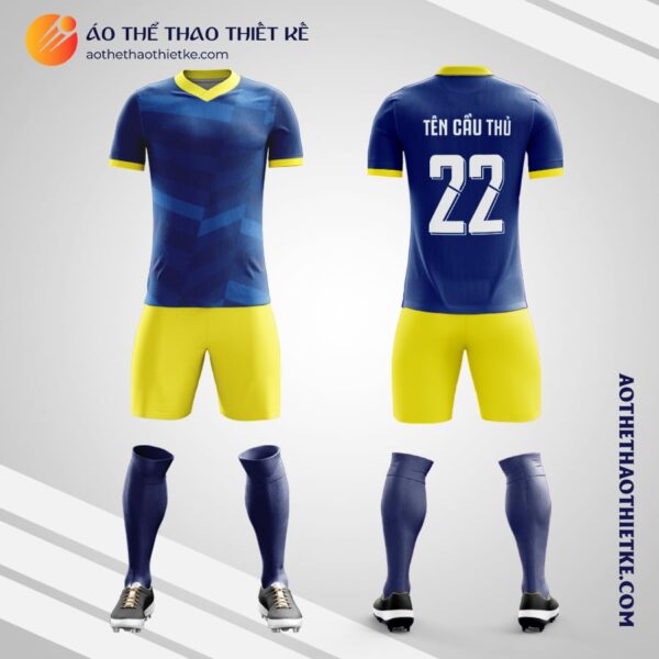 Mẫu áo bóng đá Câu lạc bộ Bóng đá Everton Local 2021 2022 tự thiết kế V2237