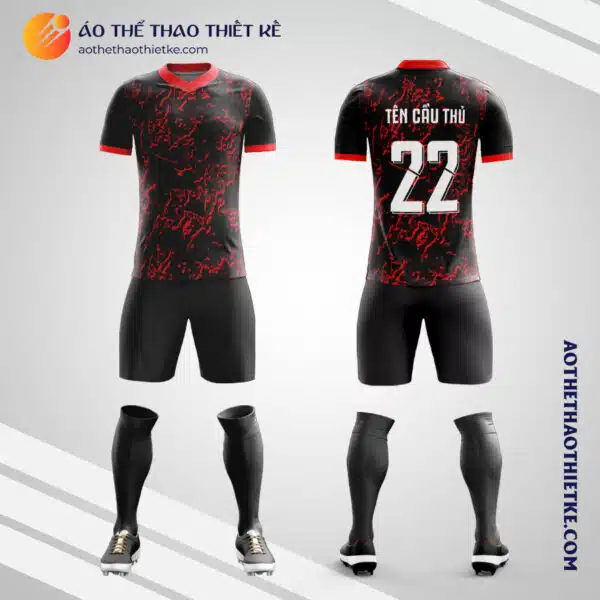 Mẫu áo bóng đá Câu lạc bộ Bóng đá River Plate Suplente 2021 2022 tự thiết kế V2239