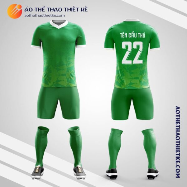 Mẫu áo bóng đá Câu lạc bộ Santos Laguna 2021 2022 tự thiết kế V2205