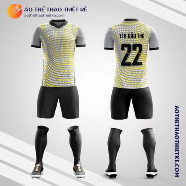 Mẫu áo bóng đá Câu lạc bộ Wolverhampton 2021-22 home tự thiết kế V2262