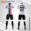 Mẫu áo bóng đá Sân bóng Âu Cơ Tây Hồ màu đen tự thiết kế V2735
