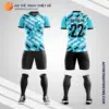 Mẫu áo bóng đá Sân bóng Hải Đăng màu xanh tự thiết kế V2678