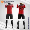 Mẫu áo bóng đá Sân bóng Hoàng Mai màu đỏ tự thiết kế V2716