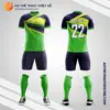 Mẫu áo bóng đá Sân bóng Nam Dương màu xanh tự thiết kế V2719