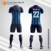 Mẫu áo bóng đá Sân bóng Sân bóng An Khánh màu xanh tự thiết kế V2703
