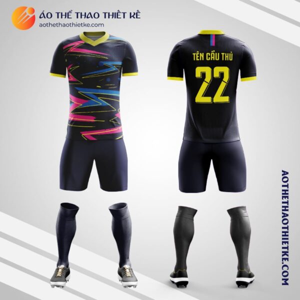 Mẫu áo bóng đá câu lạc bộ As Roma tự thiết kế V2200