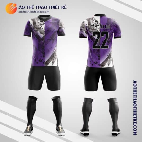 Mẫu áo bóng đá câu lạc bộ Tottenham Hotspur 2021-22 Third tự thiết kế V2202