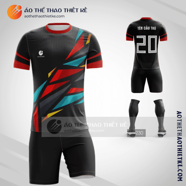 Mẫu áo bóng đá thiết kế đẹp nhất 2023 mới nhất V2271