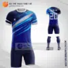 Mẫu áo bóng đá thiết kế màu xanh độc lạ mới nhất V2268
