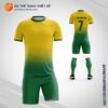 Mẫu áo đá banh câu lạc bộ Norwich City 2019 tự thiết kê V2192