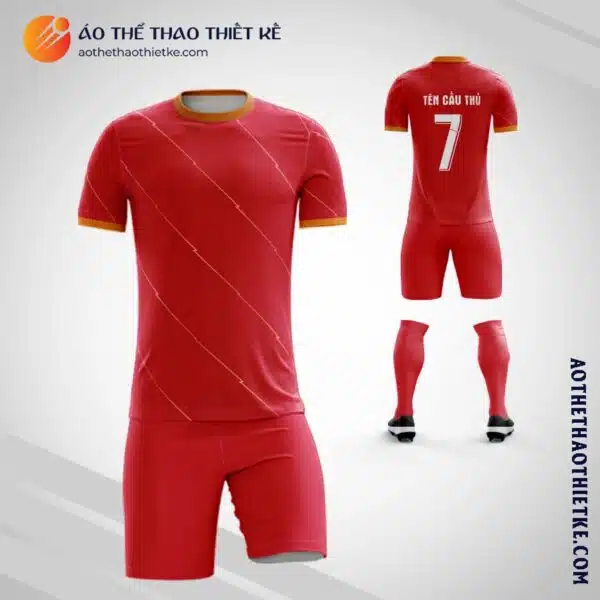Mẫu áo đá banh câu lạc bộ bóng đá Liverpool Local 2021 2022 tự thiết kế V2204