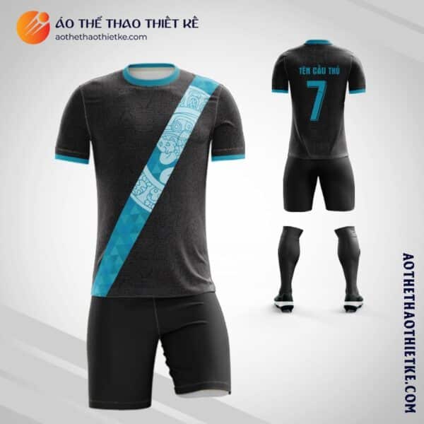 Mẫu áo đá banh đội tuyển Guatemala tự thiết kế V2252