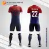 Mẫu áo đội tuyển bóng đá Noruega tự thiết kế V2190