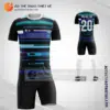Mẫu đặt quần áo bóng đá Thành phố Hải Dương màu xanh chính hãng V2603
