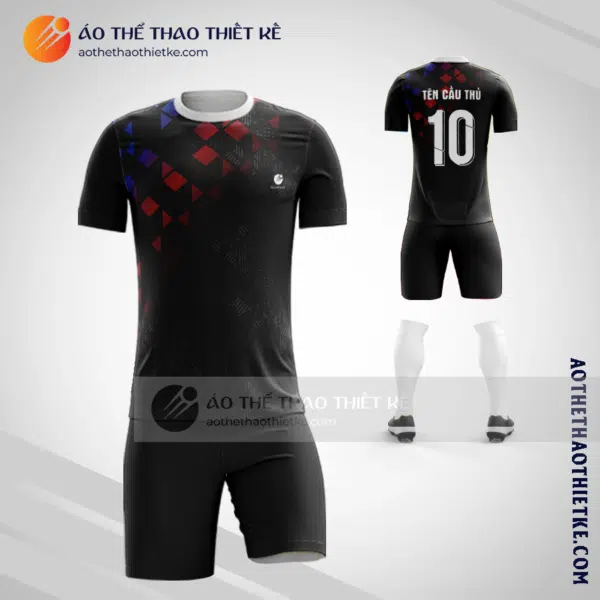 Mẫu may quần áo bóng đá Huyện Bạch Long Vĩ màu đen uy tín nhất V2501