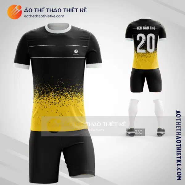 Mẫu quần áo đá bóng Huyện Thường Tín màu vàng độc nhất V2430