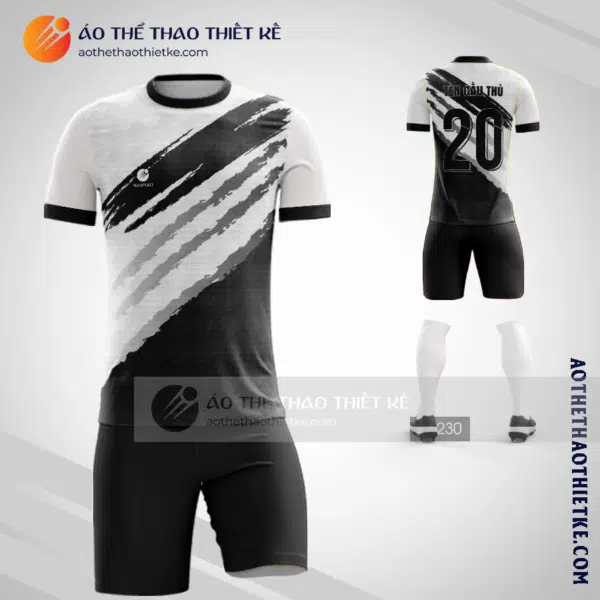 Mẫu quần áo đá bóng Huyện Yên Dũng màu đen độc nhất V2490