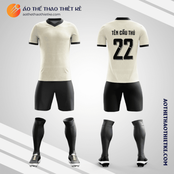 Mẫu áo bóng đá Câu lạc bộ bóng đá Milan 2021 2022 tự thiết kế V2807