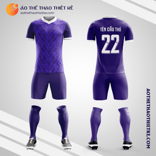 Mẫu áo bóng đá Câu lạc bộ bóng đá Orlando City 2019 màu tím tự thiết kế V2801