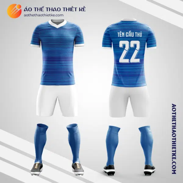 Mẫu áo bóng đá Câu lạc bộ bóng đá Pachuca màu xanh tự thiết kế V2803