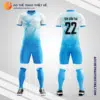 Mẫu áo bóng đá Sân Bóng Chế Lan Viên màu xanh tự thiết kế V2802