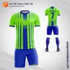 Mẫu áo bóng đá Sân Bóng Đá Mini Quang Trung - Tân Chánh Hiệp 35 quận 12 màu xanh chuối tự thiết kế V2770