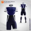 Mẫu áo bóng đá Sân bóng Hiệp Phú quân 9 màu tím than tự thiết kế V2789