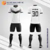 Mẫu áo đá banh Sân Bóng Cỏ Nhân Tạo Kaly quận 9 màu trắng tự thiết kế V2781