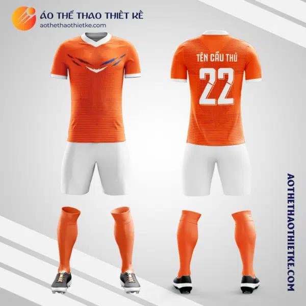 Mẫu quần áo đá bóng Đội tuyển bóng đá quốc gia Hà Lan tự thiết kế V2825