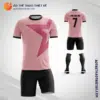 Mẫu áo bóng đá Câu lạc bộ Bóng đá Juventus Star màu hồng thiết kế V2896