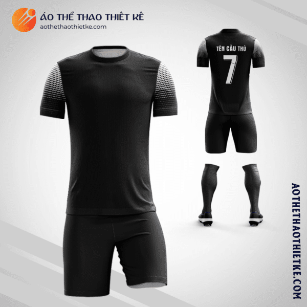 Mẫu áo bóng đá Câu lạc bộ bóng đá O'Higgins 2020 màu đen tự thiết kế V2942