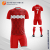 Mẫu áo bóng đá Đội tuyển Bóng đá Quốc gia Thổ Nhĩ Kỳ 2022 màu đỏ tự thiết kế V2943