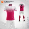 Mẫu áo bóng đá Sân bóng đá Quyết Tâm 2 màu hồng quận gò vấp tự thiết kế V2854