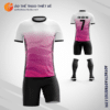 Mẫu áo bóng đá Trung Tâm Tổ Hợp Sân Bóng Cỏ Tự Nhiên tân sơn màu hồng tự thiết kế V2944