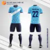 Mẫu đồ đá banh Câu lạc bộ Bóng đá Forward Madison 2022 màu xanh da trời tự thiết kế V2861