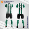 Mẫu đồ đá banh Câu lạc bộ Deportivo Laferrere sân nhà 2022 màu xanh lá tự thiết kế V3006