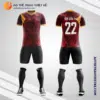 Mẫu đồ đá banh Câu lạc bộ bóng đá Olympique Lyon 2022 màu nâu tự thiết kế V2888