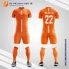 Mẫu đồng phục bóng đá sinh viên Đại học Sân khấu - Điện ảnh Hà Nội màu cam V5103