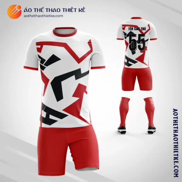 Mẫu quần áo bóng đá Câu lạc bộ Bóng đá Liverpool màu đỏ tự thiết kế V3014