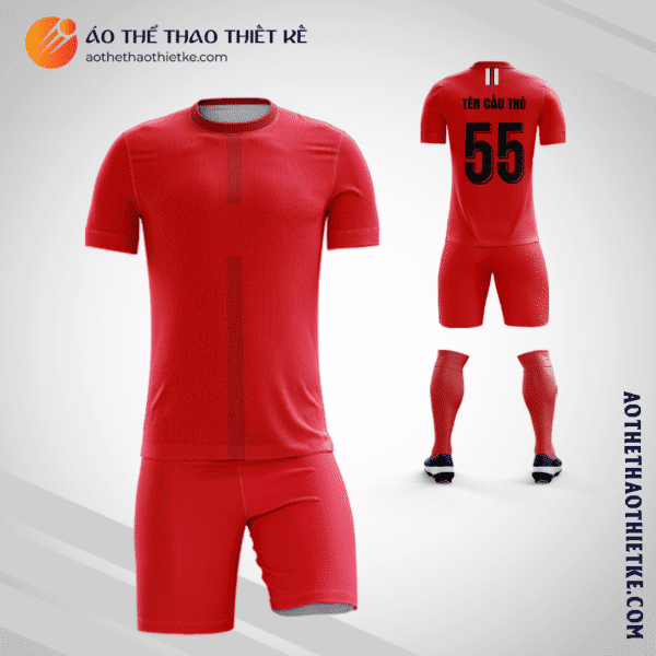 Mẫu quần áo bóng đá Câu lạc bộ PSG 2019 màu đỏ tự thiết kế V3021