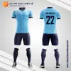 Mẫu quần áo bóng đá Câu lạc bộ S.S. Lazio 2022 màu xanh da trời tự thiết kế V2918